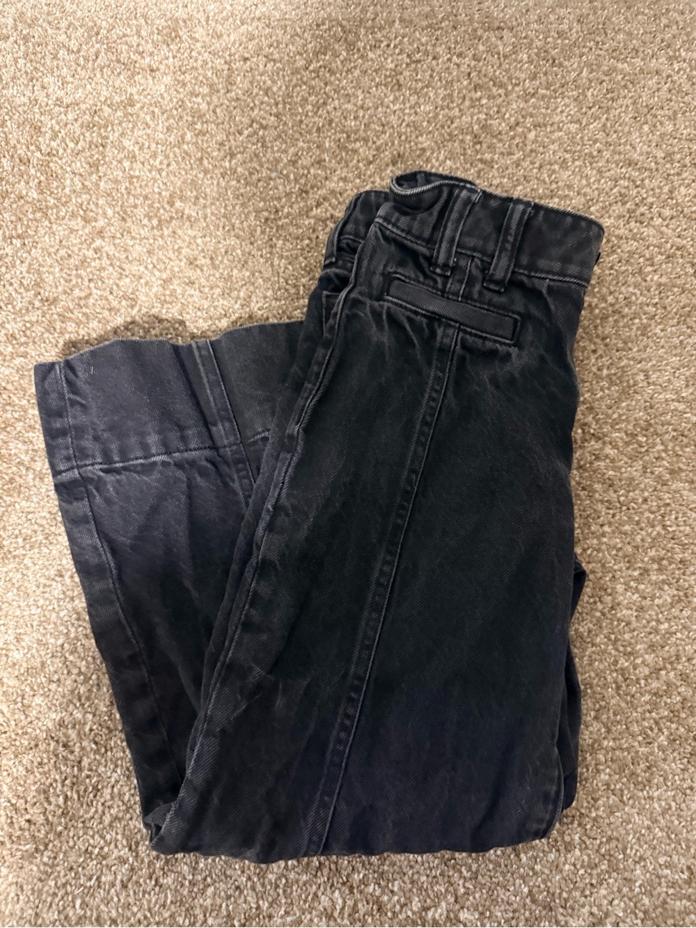 Girls Black Jeans - Classic Straight Fit